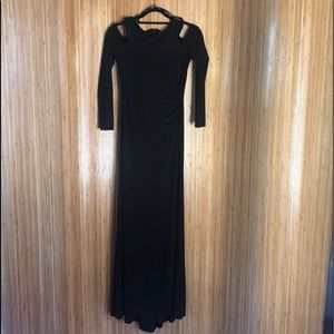 Vincent camuto black gown